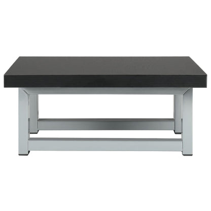 Two Piece Bathroom Furniture Set Ceramic Black