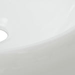 Two Piece Bathroom Furniture Set Ceramic White