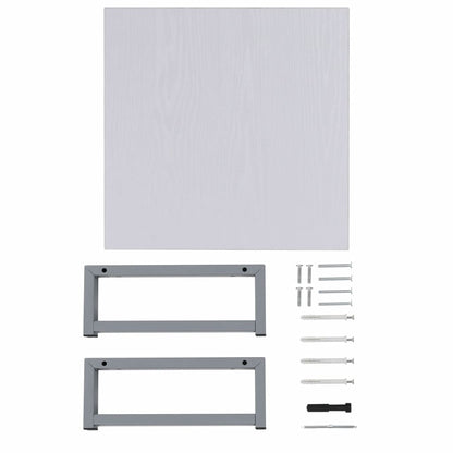 Two Piece Bathroom Furniture Set Ceramic White