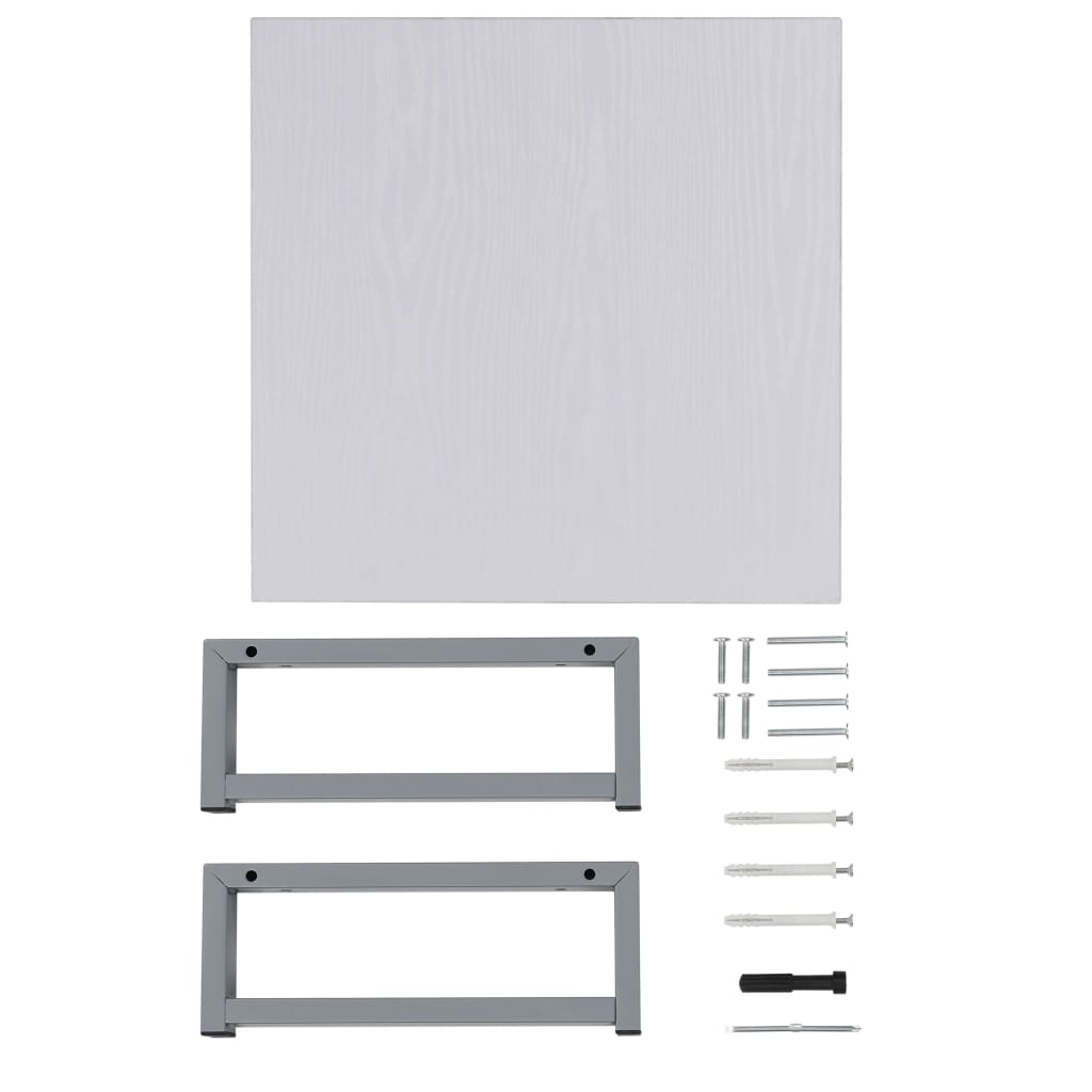 Two Piece Bathroom Furniture Set Ceramic White