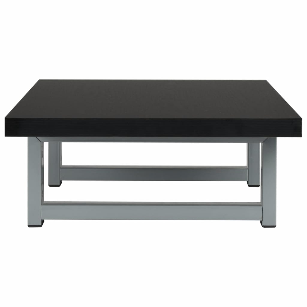 Two Piece Bathroom Furniture Set Ceramic Black