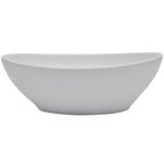 Two Piece Bathroom Furniture Set Ceramic Oak