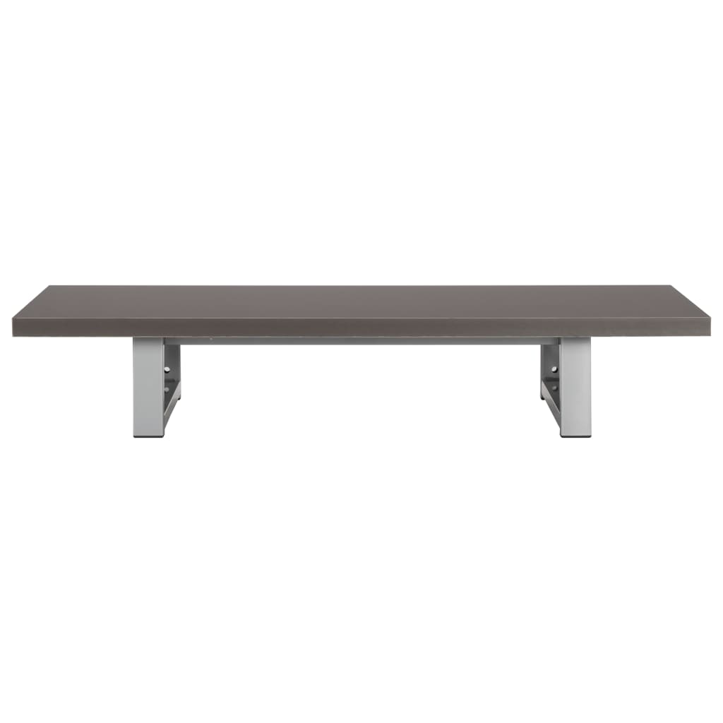 Two Piece Bathroom Furniture Set Ceramic Grey