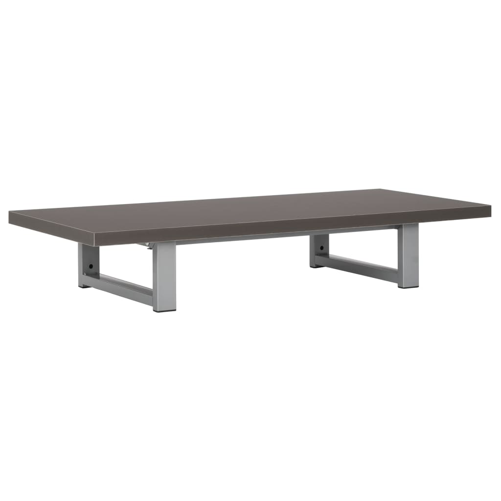 Two Piece Bathroom Furniture Set Ceramic Grey