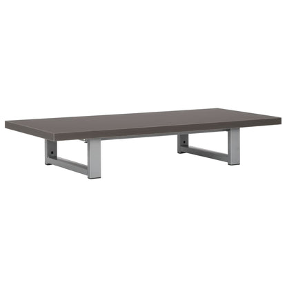Two Piece Bathroom Furniture Set Ceramic Grey