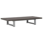 Three Piece Bathroom Furniture Set Ceramic Grey