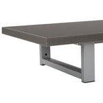 Three Piece Bathroom Furniture Set Ceramic Grey