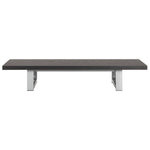 Two Piece Bathroom Furniture Set Ceramic Black