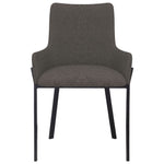 Dining Chairs 4 pcs Taupe Fabric
