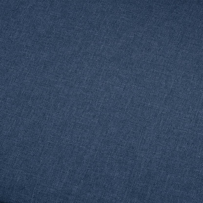 Corner Sofa Blue Fabric