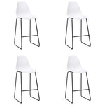 5 Piece Bar Set Plastic White