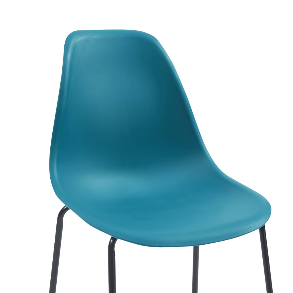 3 Piece Bar Set Plastic Turquoise