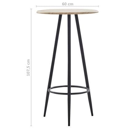 5 Piece Bar Set Plastic Blue