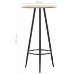 5 Piece Bar Set Plastic Blue