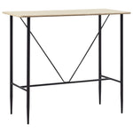 5 Piece Bar Set Plastic White