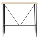 5 Piece Bar Set Plastic White