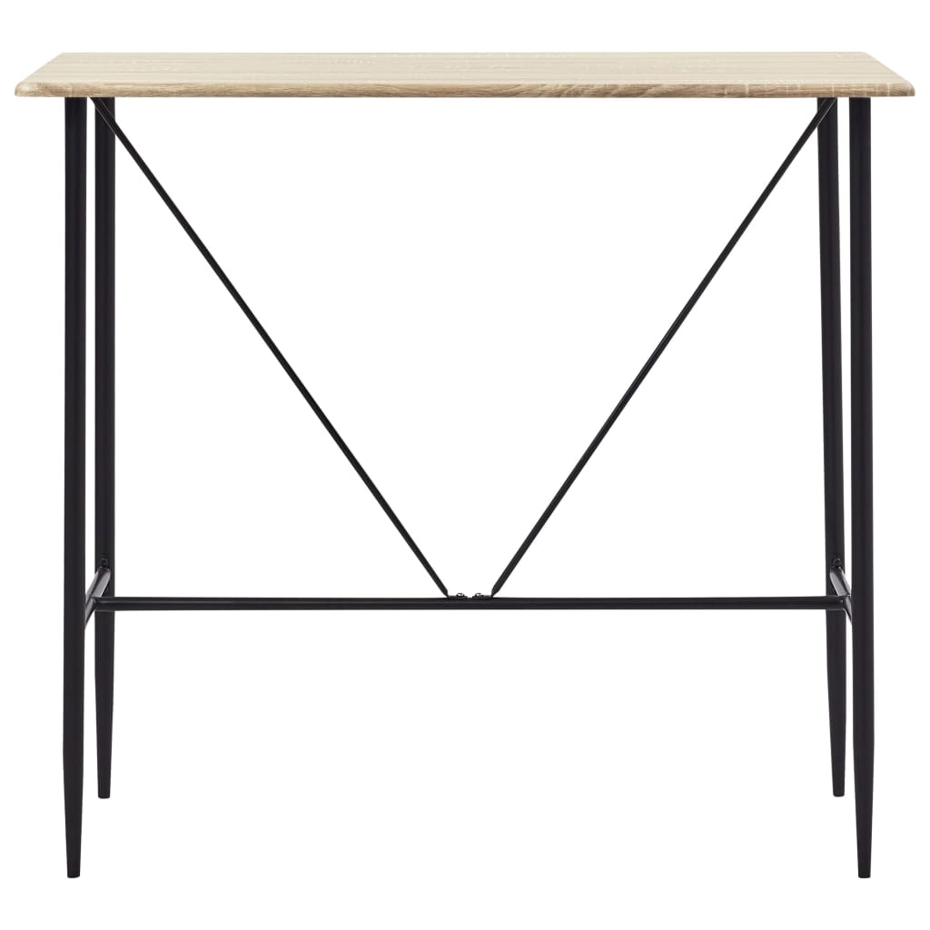 5 Piece Bar Set Plastic Blue