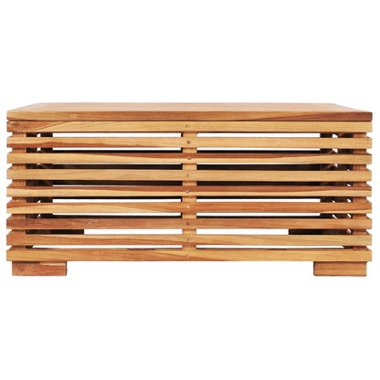 Garden Table 69.5x69.5x31 cm Solid Teak Wood