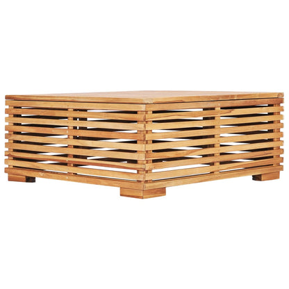 Garden Table 69.5x69.5x31 cm Solid Teak Wood