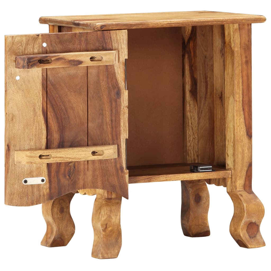 Bedside Cabinet 40x30x50 cm Solid Sheesham Wood