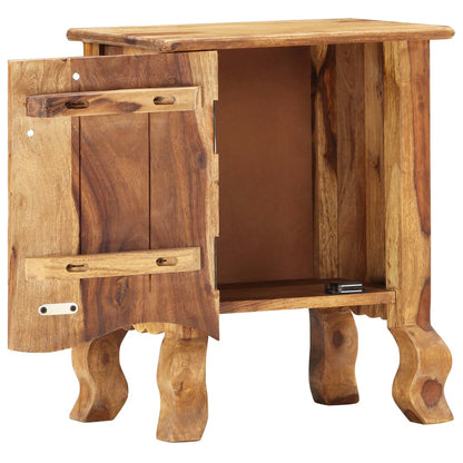 Bedside Cabinet 40x30x50 cm Solid Sheesham Wood