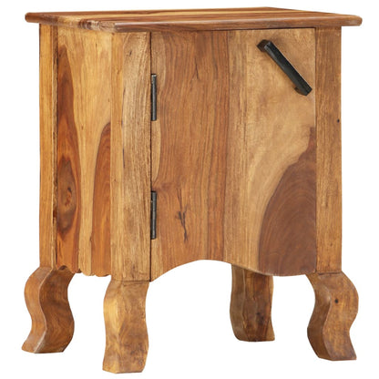 Bedside Cabinet 40x30x50 cm Solid Sheesham Wood