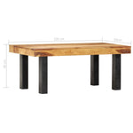 Coffee Table 100x50x40 cm Solid Sheesham Wood