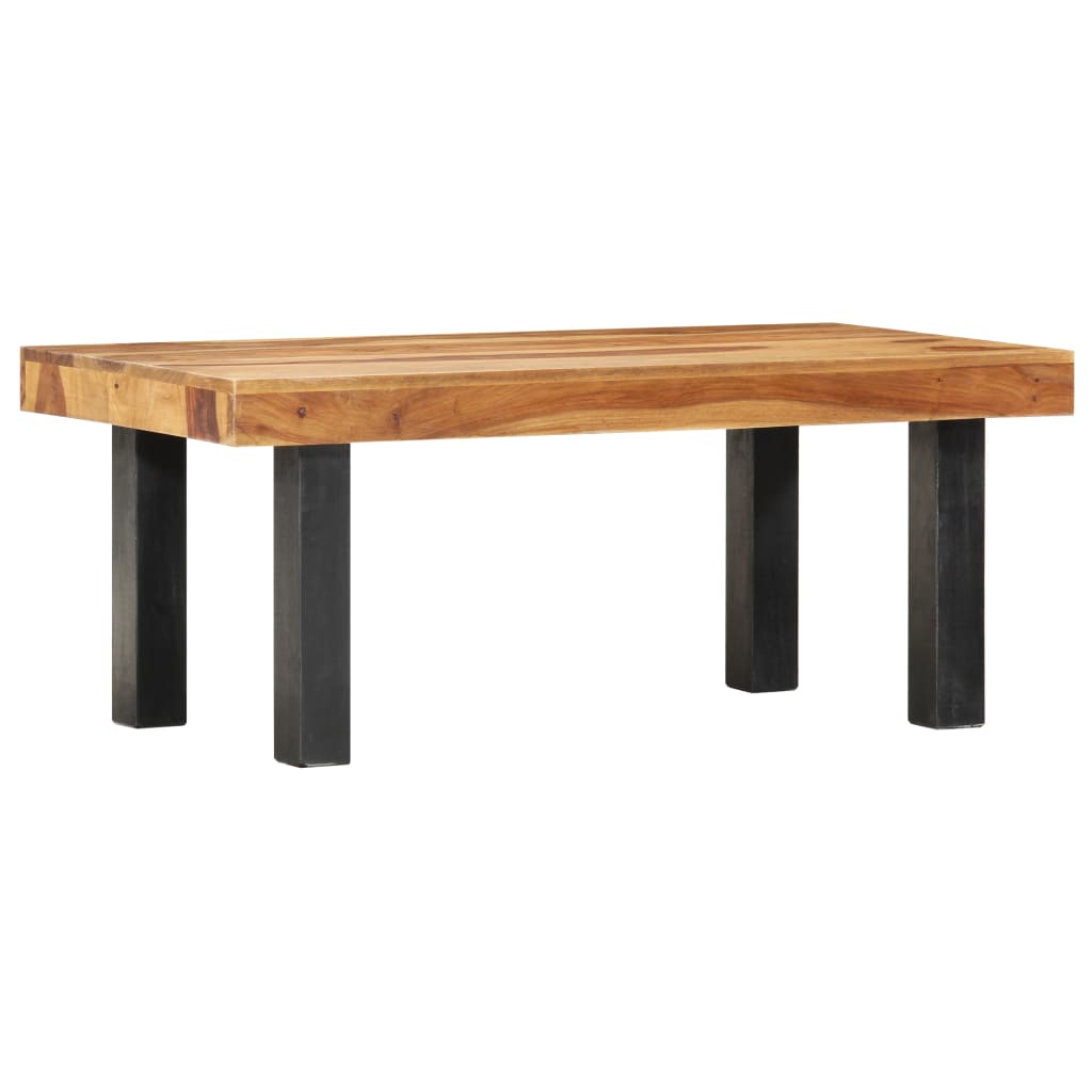 Coffee Table 100x50x40 cm Solid Sheesham Wood