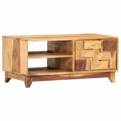 TV Cabinet 90x45x40 cm Solid Sheesham Wood