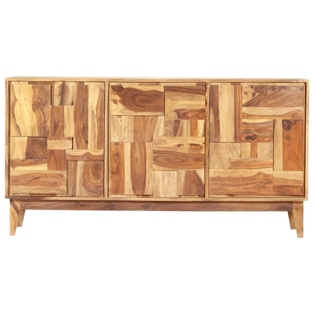 Sideboard 145x40x76 cm Solid Sheesham Wood