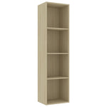 Book Cabinet Sonoma Oak 40x30x151.5 cm Chipboard