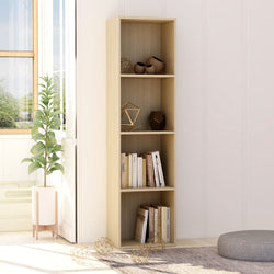 Book Cabinet Sonoma Oak 40x30x151.5 cm Chipboard
