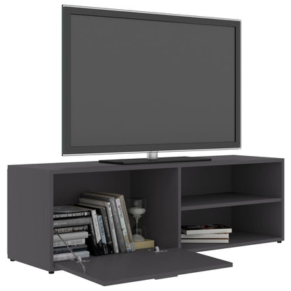 TV Cabinet Grey 120x34x37 cm Chipboard