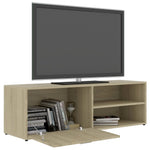 TV Cabinet Sonoma Oak 120x34x37 cm Chipboard