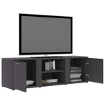 TV Cabinet Grey 120x34x37 cm Chipboard