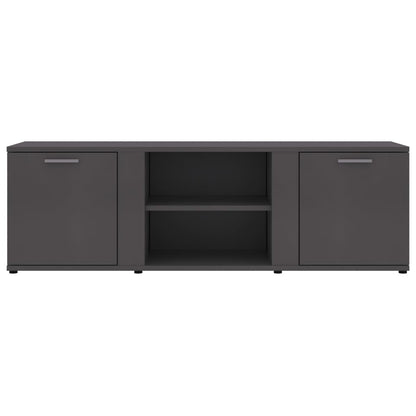 TV Cabinet Grey 120x34x37 cm Chipboard