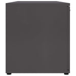 TV Cabinet Grey 120x34x37 cm Chipboard