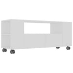 TV Cabinet White 120x35x43 cm Chipboard