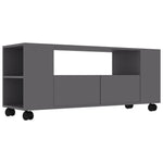 TV Cabinet Grey cm Chipboard
