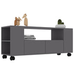TV Cabinet Grey cm Chipboard