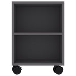 TV Cabinet Grey cm Chipboard