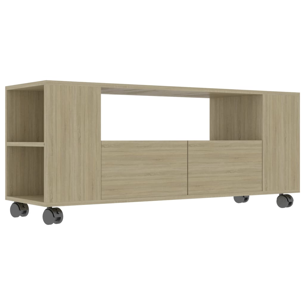 TV Cabinet Sonoma Oak 120x35x43 cm Chipboard