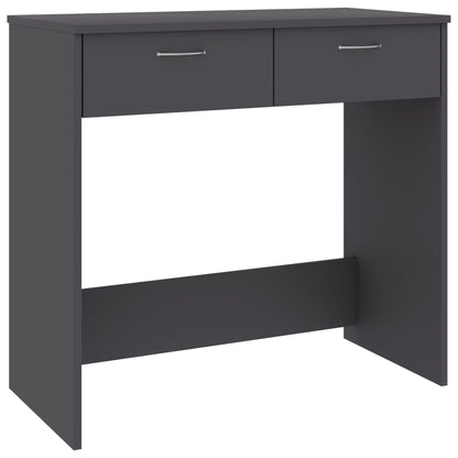 Desk Grey 80x40x75 cm Chipboard
