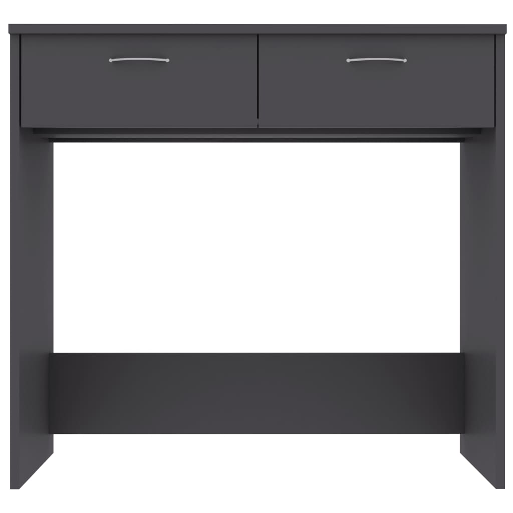 Desk Grey 80x40x75 cm Chipboard