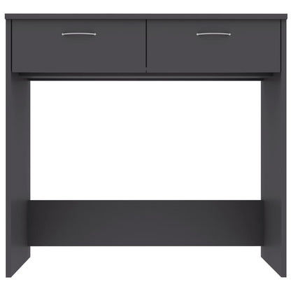 Desk Grey 80x40x75 cm Chipboard