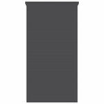Desk Grey 80x40x75 cm Chipboard