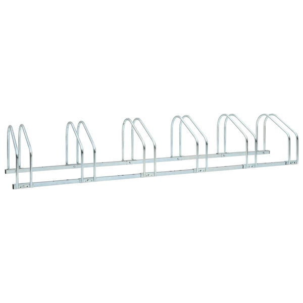  6-Bike Parking Floor Rack 827  Steel