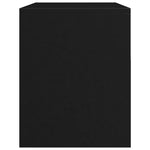 Bedside Cabinets 2 pcs High Gloss Black 40x30x40 cm Chipboard