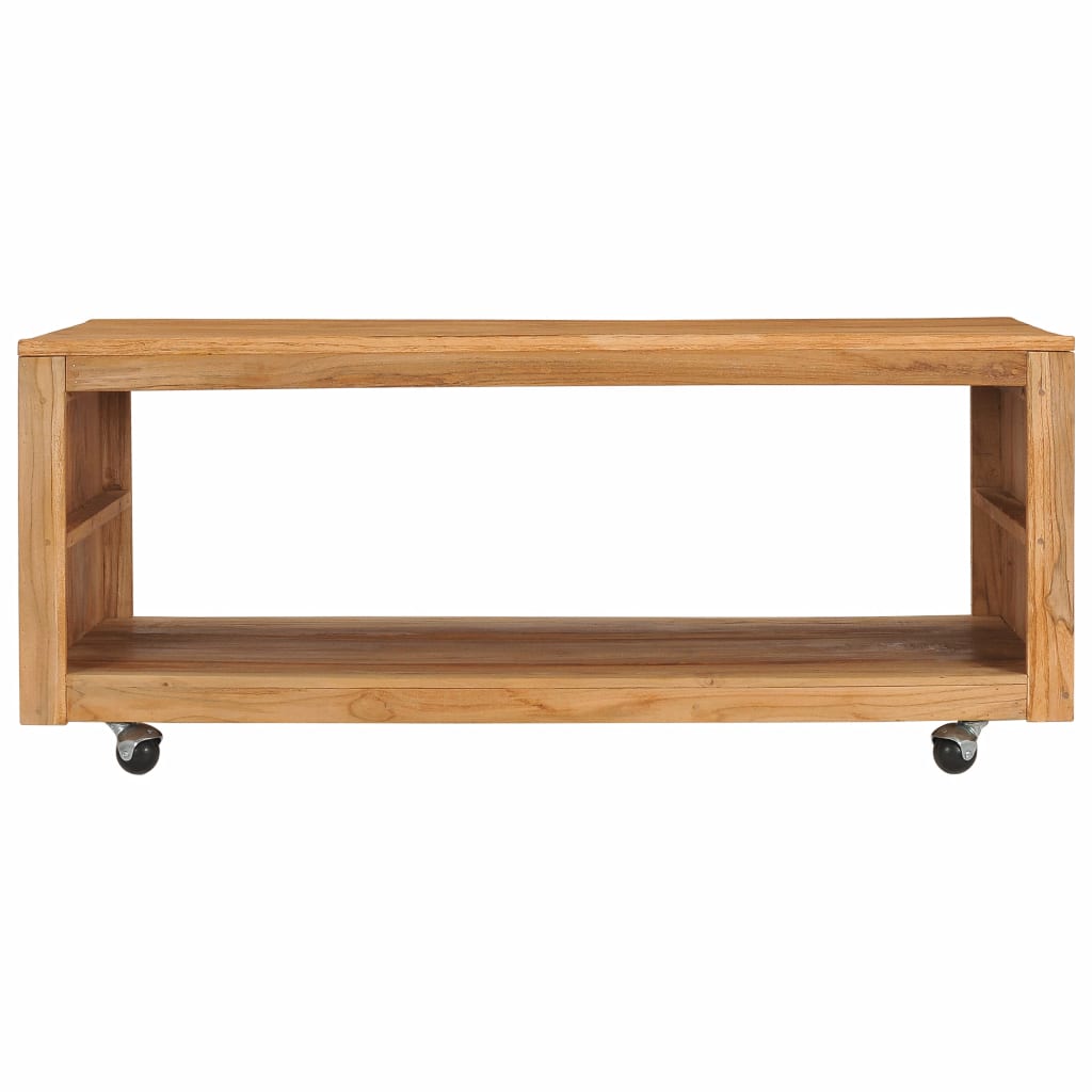 Coffee Table 110x60x40 cm Solid Teak Wood