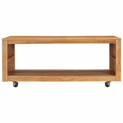 Coffee Table 110x60x40 cm Solid Teak Wood